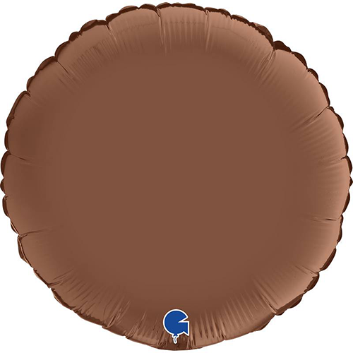 [G181000SCT] Rond Satin Chocolate 18" Vrac - Grabo