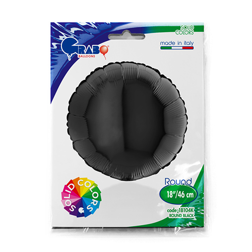 [G18104K-P] Rond Noir 18"  - Grabo