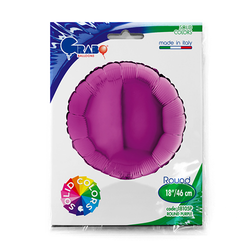 [G18105P-P] Rond Violet 18"  - Grabo