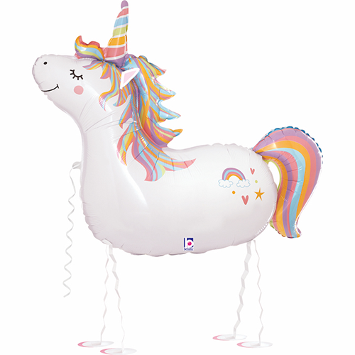[G18107-P] Balloon Friend Unicorn 38" - Grabo