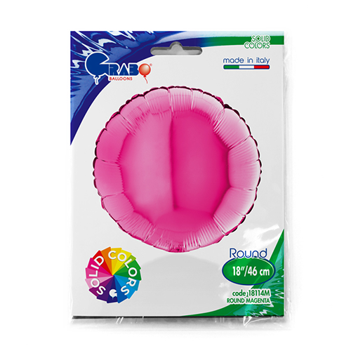 [G18114M-P] Rond Magenta 18"  - Grabo