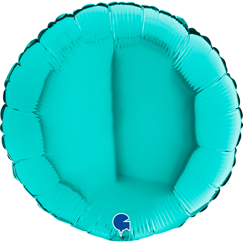 [G18117TI] Rond Turquoise Vert Tiffany 18" Vrac - Grabo