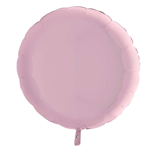 [G18122PP-P] Rond Pastel Rose 18"  - Grabo