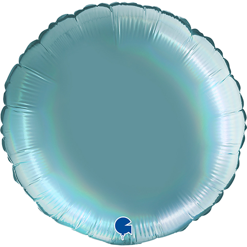 [G181P02RHTS] Rond Holo Platinum Tenerife Sea 18" Vrac - Grabo