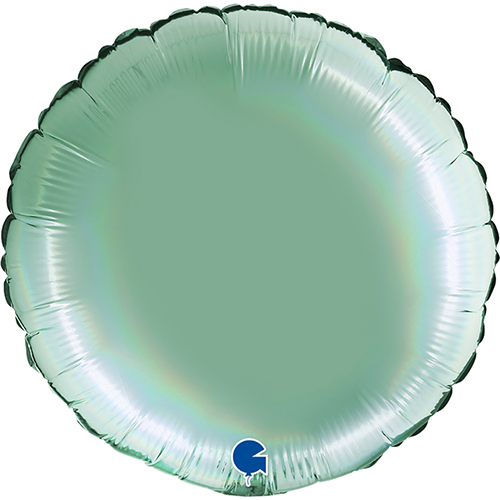 [G181P03RHTI] Rond Holo Tyffany Platine 18" Vrac - Grabo