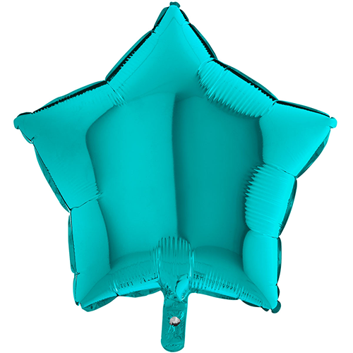 [G19217TI] Étoile Turquoise Vert Tiffany 19" - Grabo