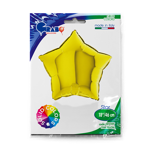 [G19219Y-P] Étoile Jaune 19"  - Grabo