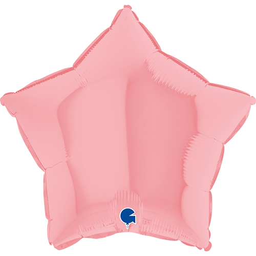 [G192M03PK] Étoile Matte Pink 18" Vrac - Grabo