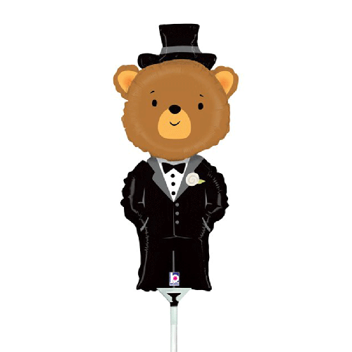 [G19595] Groom Bear Mini 14" Vrac - Grabo