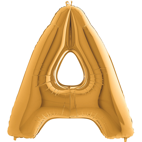 [G202G-P] Lettre "A" Gold 40" - Grabo