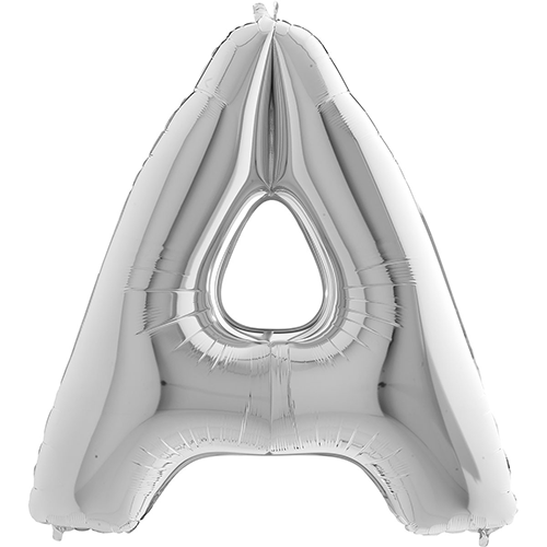 [G209S-P] Lettre "A" Silver 40" - Grabo