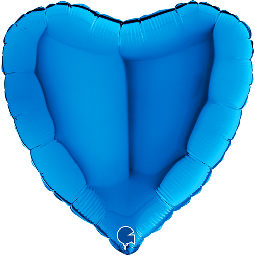 [G22000B] Coeur Bleu 22" Vrac - Grabo