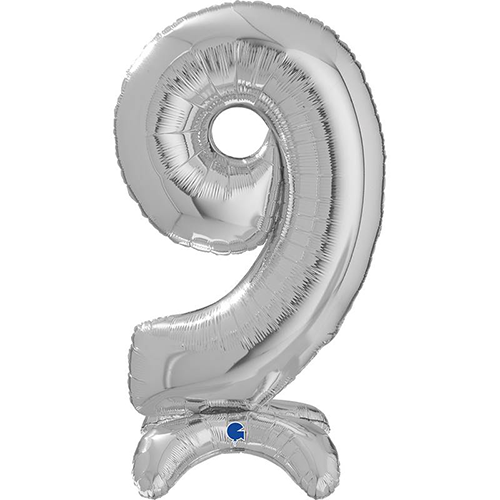 [G25099S-P] The Standups - Chiffre 9 Silver 25" - Grabo - FDS