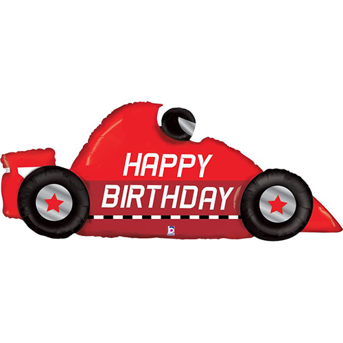 [G25121-P] Race Car Birthday 56" - Grabo