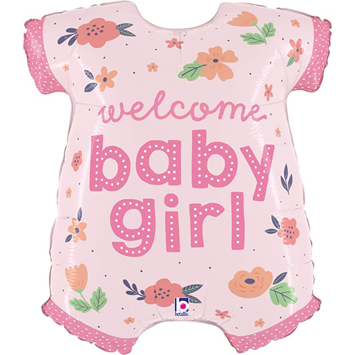 [G25220-P] Baby Girl Onesie 31" - Grabo