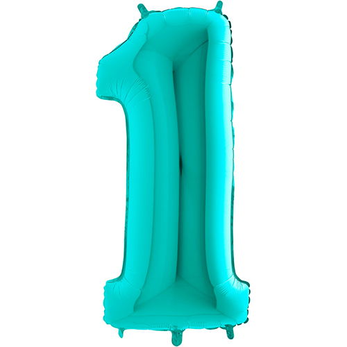 [G261701TI-P] Chiffre '1' Tiffany 26"  - Grabo