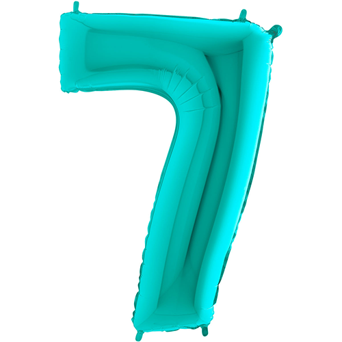 [G261707TI-P] Chiffre '7' Tiffany 26"  - Grabo