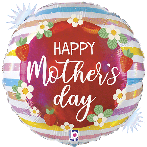 [G26172RH-P] Opal Mother's Day Strawberry 18" - Grabo