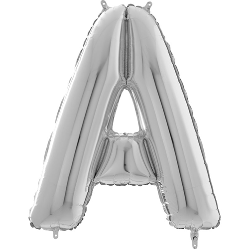 [G26209S-P] Lettre "A" Argent 26" - Grabo