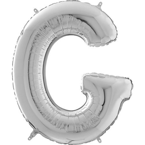 [G26269S-P] Lettre "G" Argent 26" - Grabo