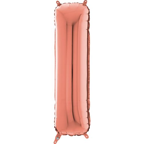 [G262823RG-P] Lettre "I" Rose Gold 26" - Grabo