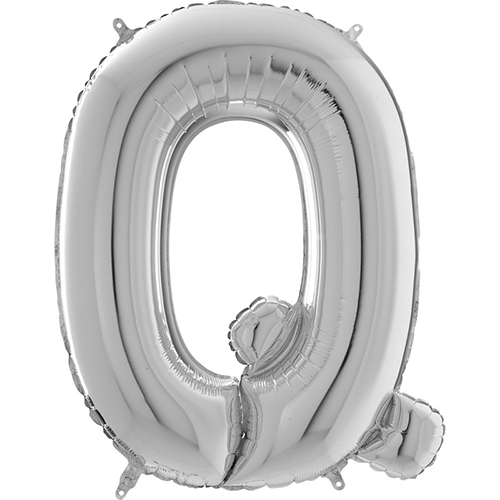 [G26369S-P] Lettre "Q" Argent 26" - Grabo