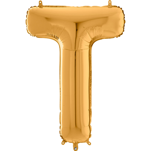 [G26392G-P] Lettre "T" Or 26" - Grabo