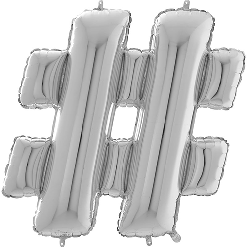 [G26479S-P] Hashtag Argent 26" - Grabo