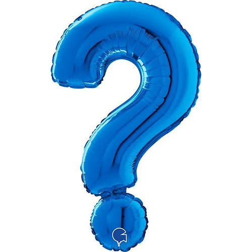 [G26550B-P] Point d'Interrogation Bleu 26" - Grabo