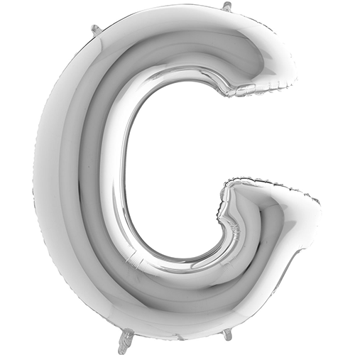 [G269S-P] Lettre "G" Silver 40" - Grabo