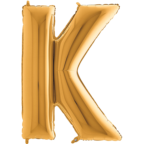 [G302G-P] Lettre "K" Gold 40" - Grabo