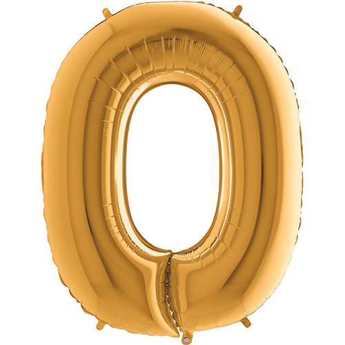 [G342G-P] Lettre "O" Gold 40" - Grabo
