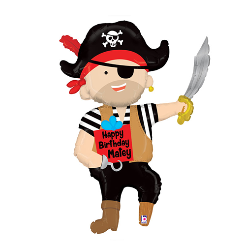 [G35268-P] Pirate Anniversaire 44" - Grabo
