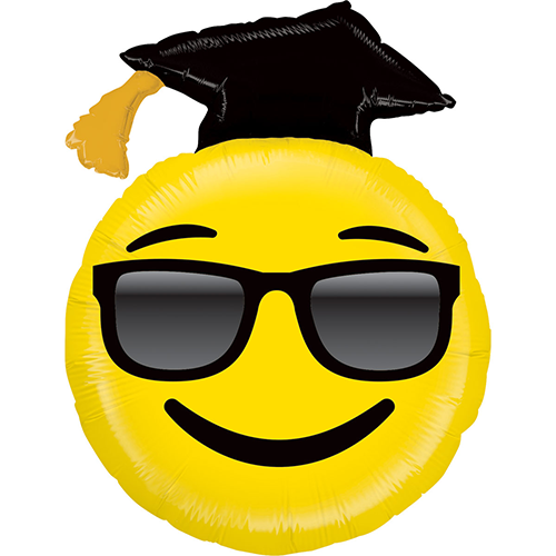 [G35547-P] Emoji Grad 37" - Grabo