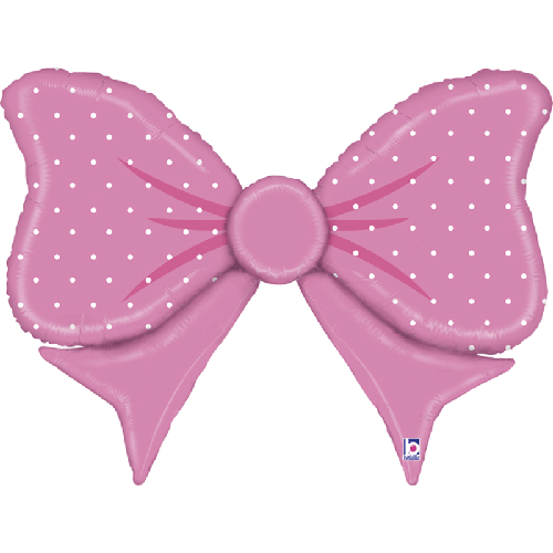 [G35875-P] Pink Bowtie 43" - Grabo
