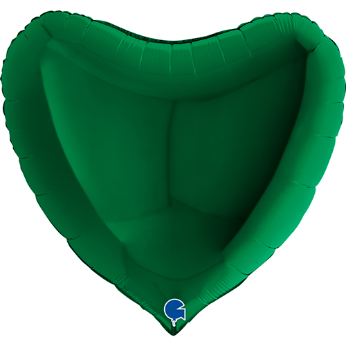 [G36011DGR] Coeur Vert Fonce 36" - Grabo