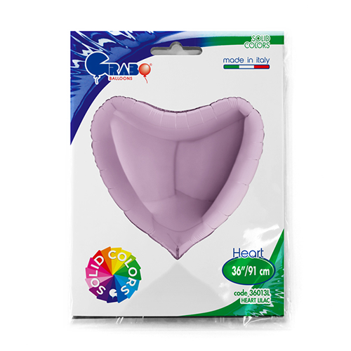 [G36013L-P] Coeur Lilas 36" - Grabo