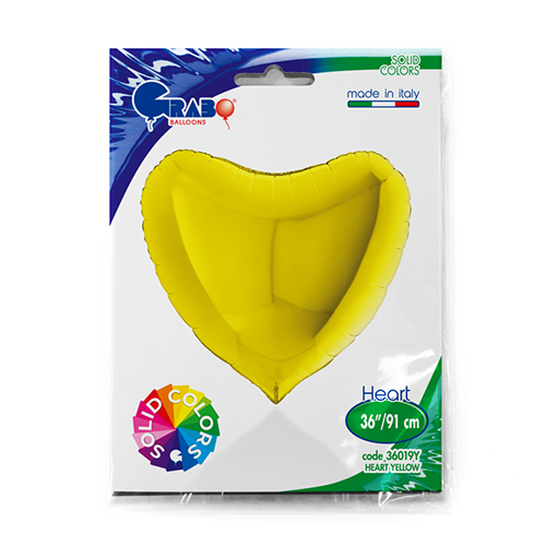[G36019Y-P] Coeur Yellow 36" - Grabo