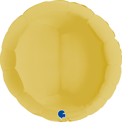 [G36116PY] Rond Pastel Jaune 36" Vrac - Grabo
