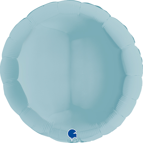 [G36121PB] Rond Pastel Ciel 36" Vrac - Grabo