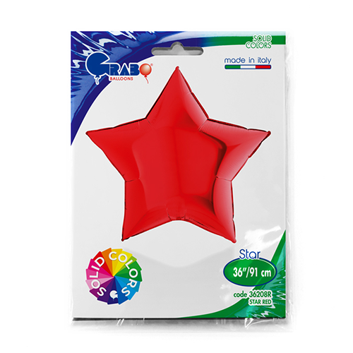 [G36208R-P] Étoile Rouge 36" - Grabo