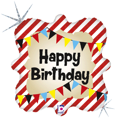 [G36268H-P] Pirate Birthday 18" - Grabo - FDS