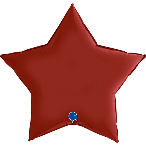 [G362S05RR] Étoile Satin Rouge Rubis 36" Vrac - Grabo