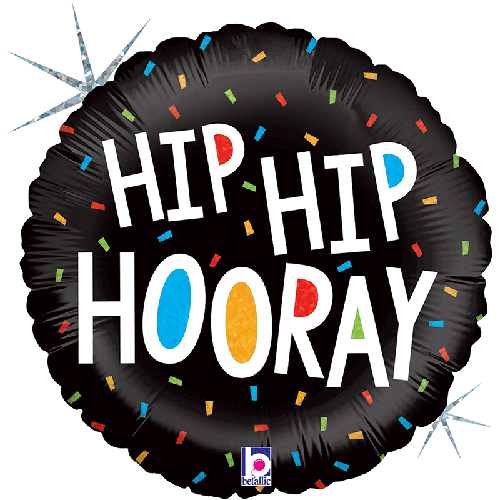 [G36671H-P] Hip Hip Hooray 18" - Grabo - FDS