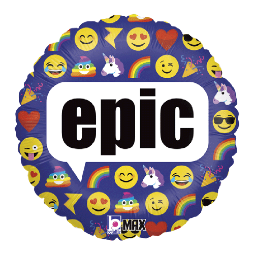 [G36715P-P] Emoji Epic 18" - Grabo