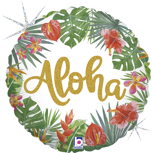 [G36804GH-P] Tropical Aloha 18" - Grabo