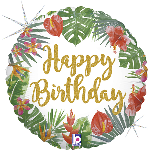 [G36805GH-P] Tropical Birthday 18" - Grabo