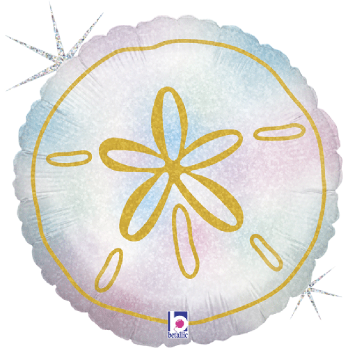 [G36953GH-P] Glitter Sand Dollar 18" - Grabo - FDS