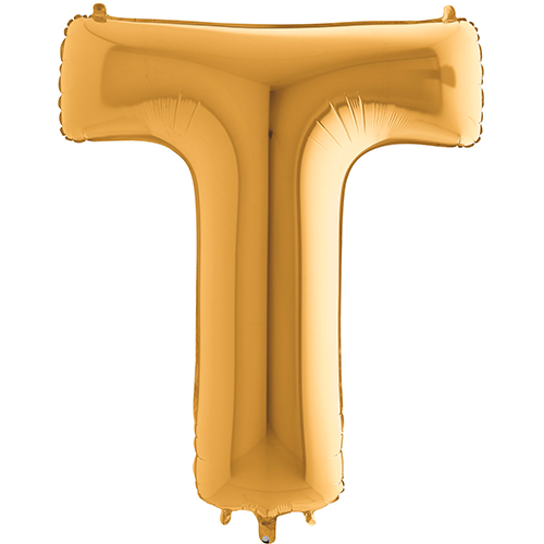 [G392G-P] Lettre "T" Gold 40" - Grabo