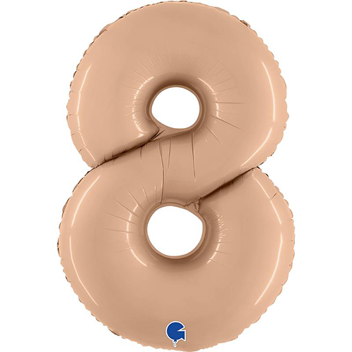 [G400800SNU-P] Chiffre '8' Satin Nude 40" - Grabo
